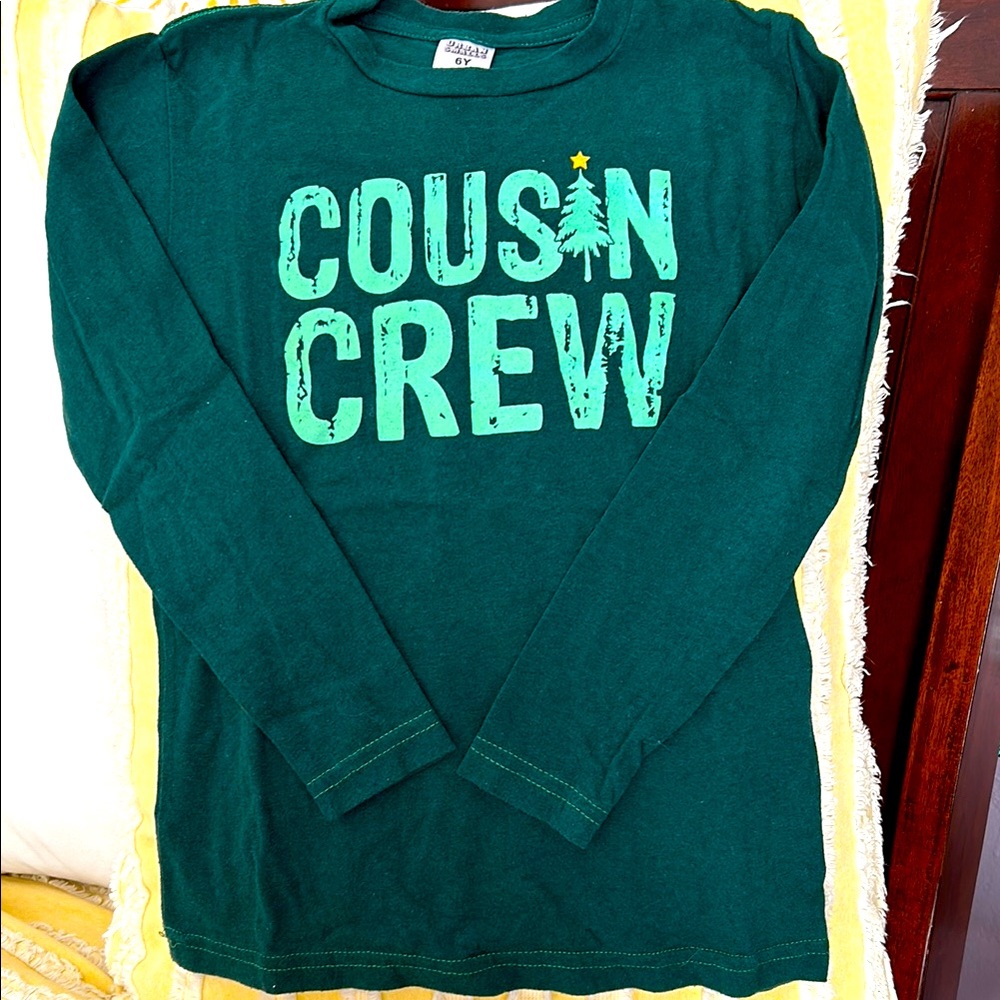 Cousin Crew Holiday Long-Sleeved Tee 🌲